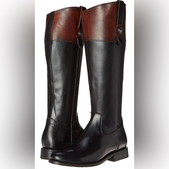 Frye Jayden Button Tall Boot Two-Tone size 8 - Picture 1 of 10